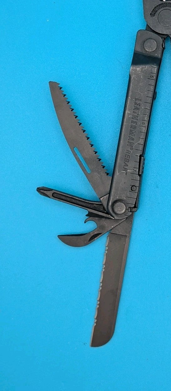 Leatherman Rebar Multi-Tool! BLACK OXIDE! WITH SHEATH!