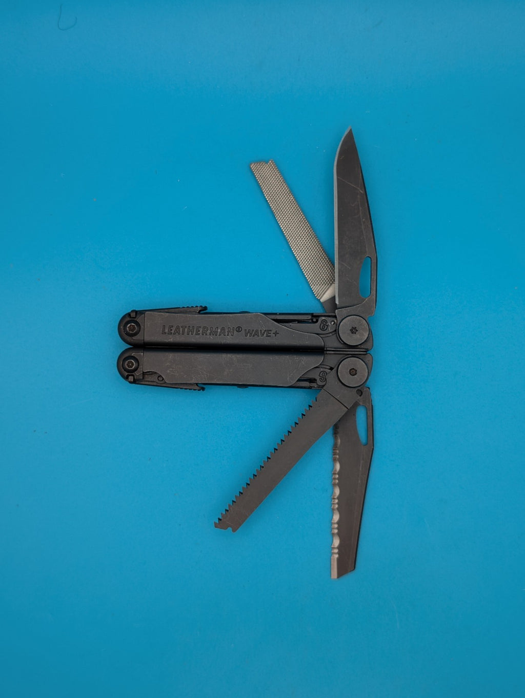 Leatherman Wave Plus + Multi-Tool! FAST SHIPPING! BLACK OXIDE!