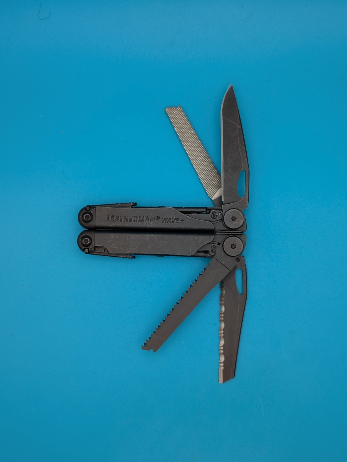 Leatherman Wave Plus + Multi-Tool! FAST SHIPPING! BLACK OXIDE!