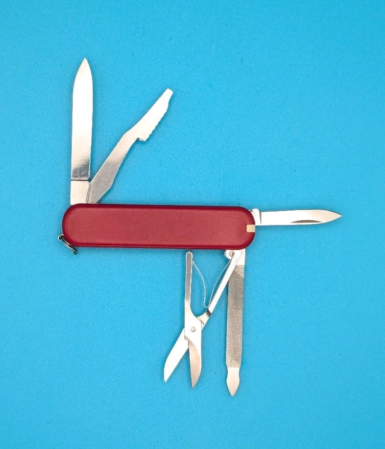 Victorinox Executive Swiss Army Knife, RED! FREE SHIPPING! RETIRED!