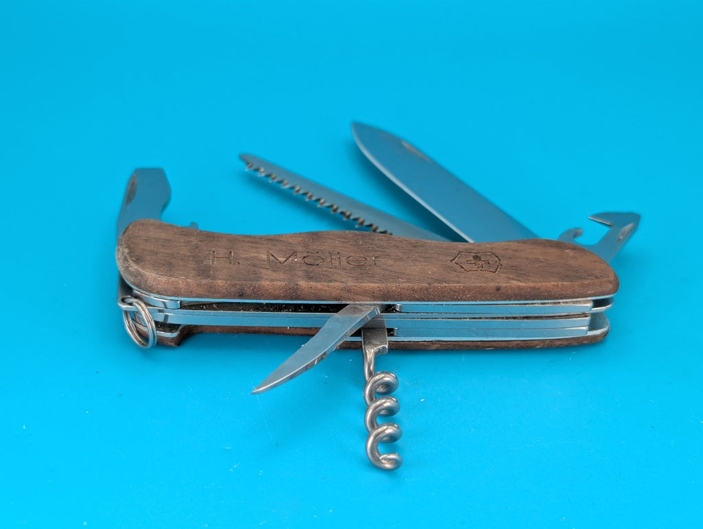 Victorinox Forester Wood Swiss Army Knife Multi Tool! *H. MOLLER*