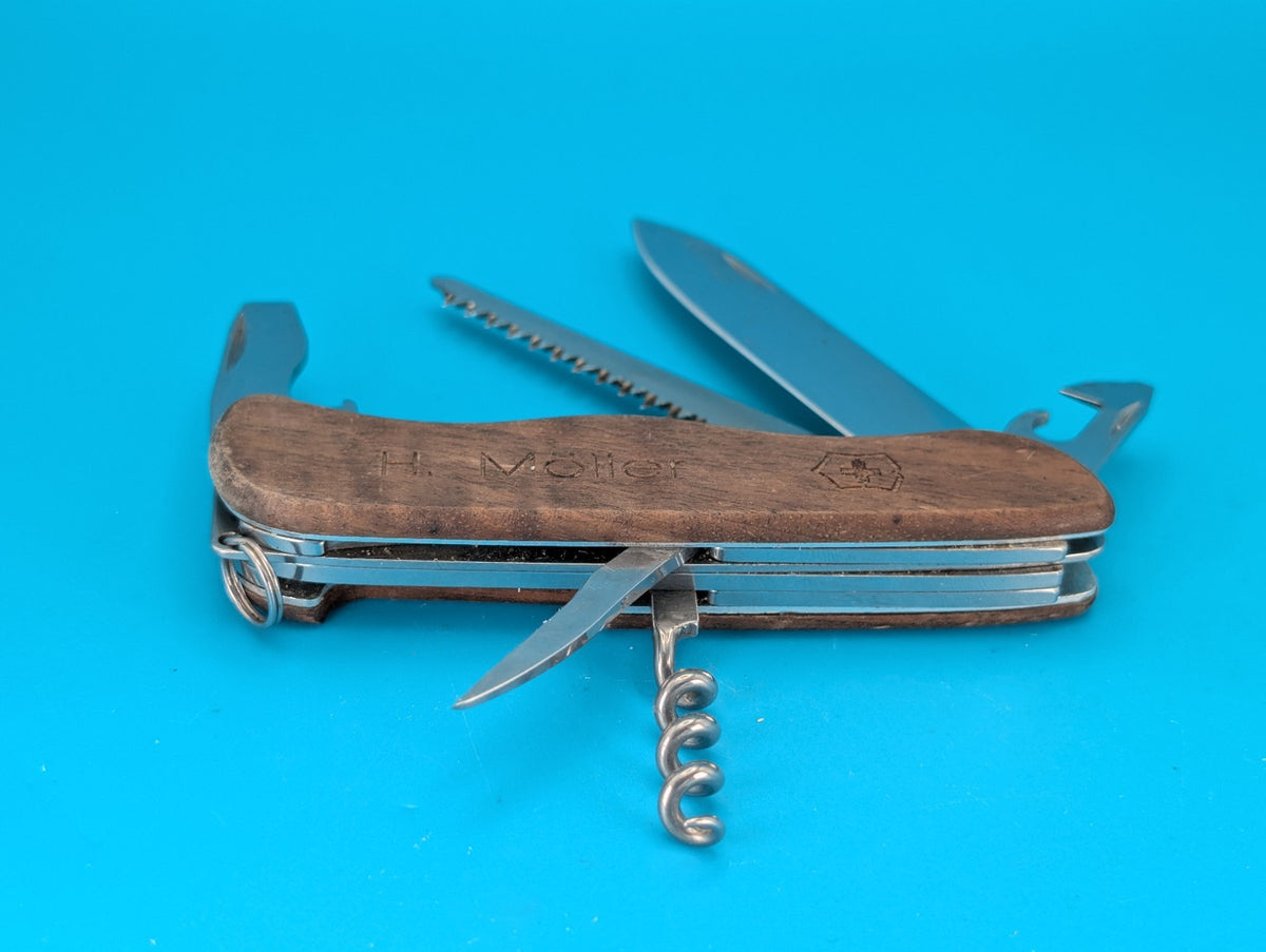 Victorinox Forester Wood Swiss Army Knife Multi Tool! *H. MOLLER*
