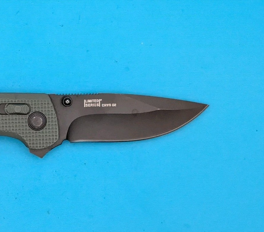 Sog Terminus XR 2.95" D2 Steel Blade Folding Knife! Green! Limited Series!