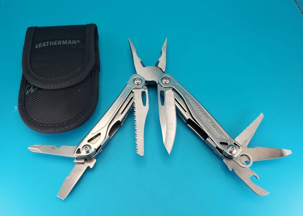 Leatherman Sidekick Multi-Tool, Knife, Pliers, Saw, Stainless! With Sheath!