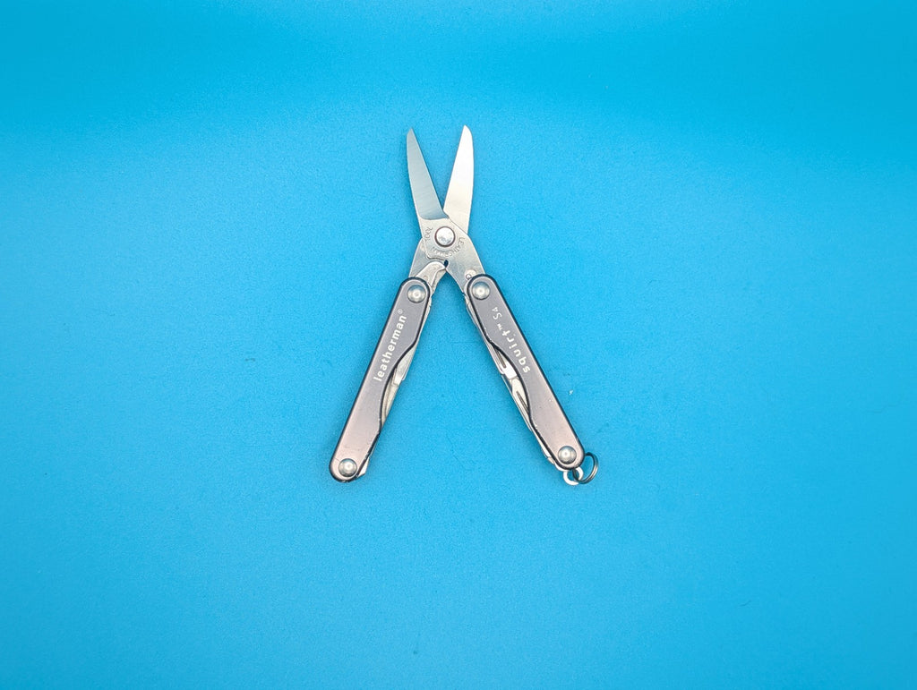 Leatherman Squirt S4 Multi-Tool, Key Ring, Retired, GRAY!