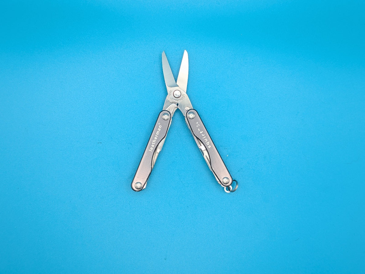 Leatherman Squirt S4 Multi-Tool, Key Ring, Retired, GRAY!