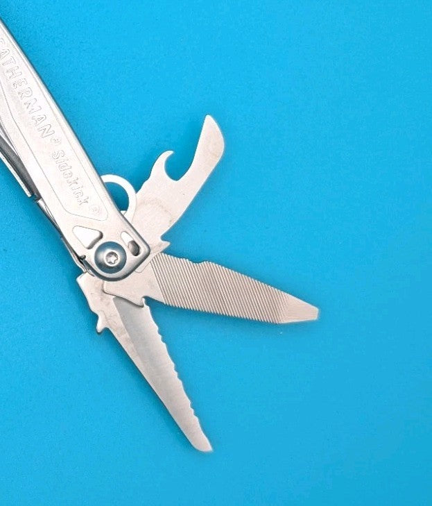 Leatherman Sidekick Multi-Tool, Knife, Pliers, Saw, Stainless