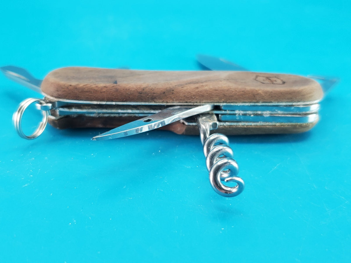 Victorinox Delemont EvoWood 10 85mm Swiss Army Knife Multi-Tool!