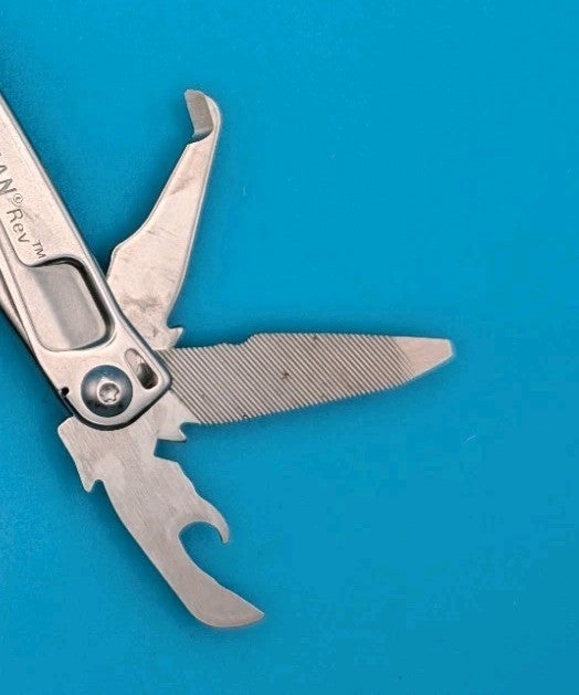 Leatherman Rev 3.8" Multi-Tool, Stainless!