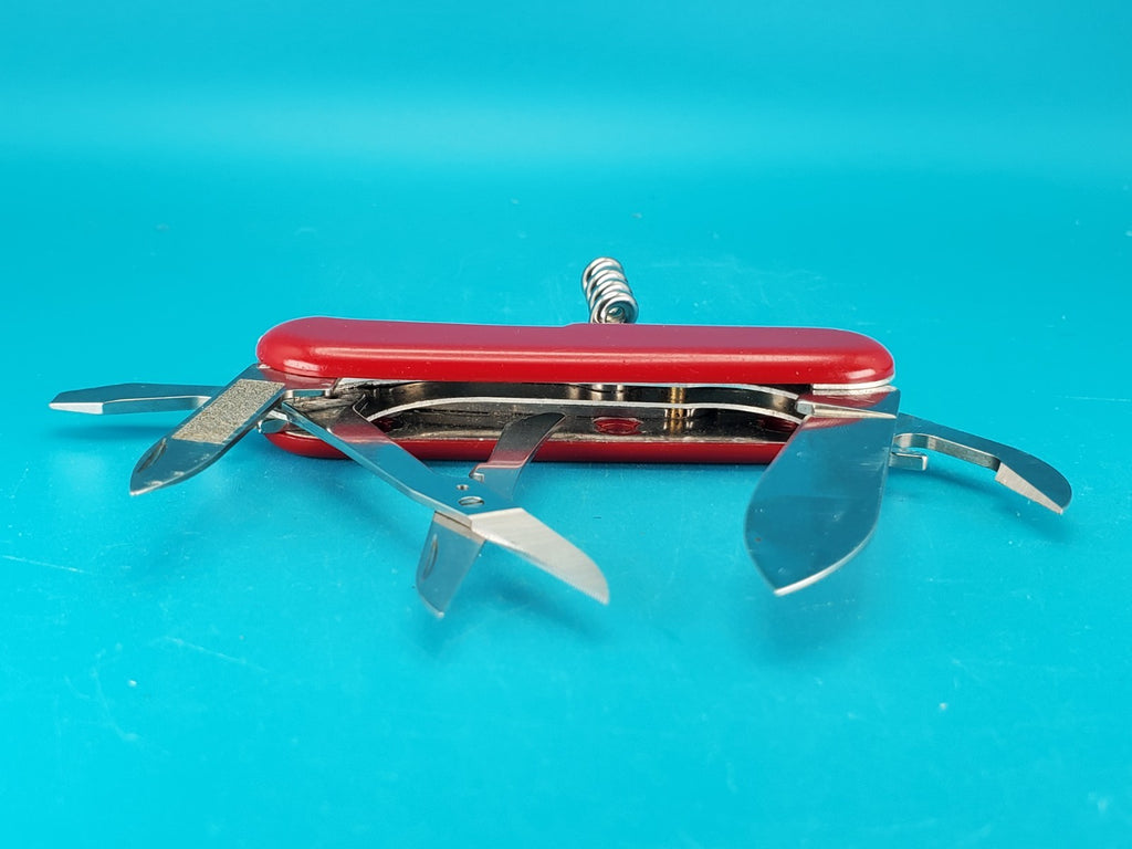 Wenger Traveler Red Swiss Army Knife Multi Tool!