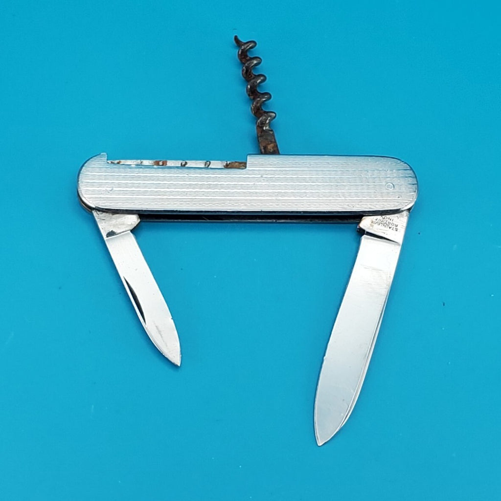 Vintage Hugo Bauermann Solingen Germany Knife Multi Tool!