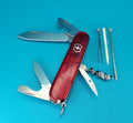 Victorinox Spartan Plus Swiss Army Knife Multi Tool! RED TRANSLUCENT! RETIRED