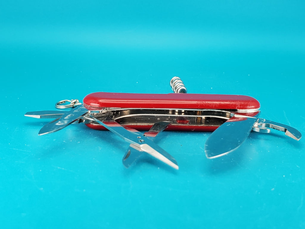 Wenger Traveler Red Swiss Army Knife Multi Tool!