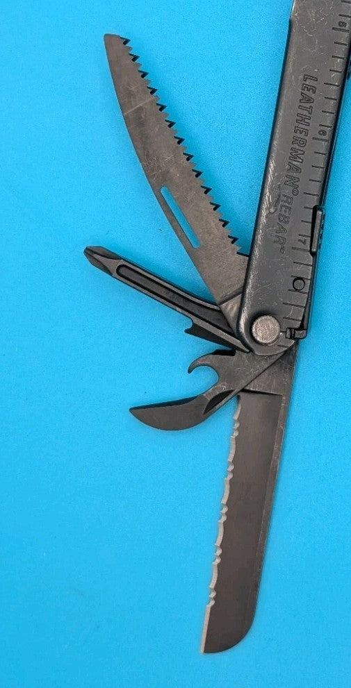 Leatherman Rebar Multi-Tool, Black Oxide with Sheath