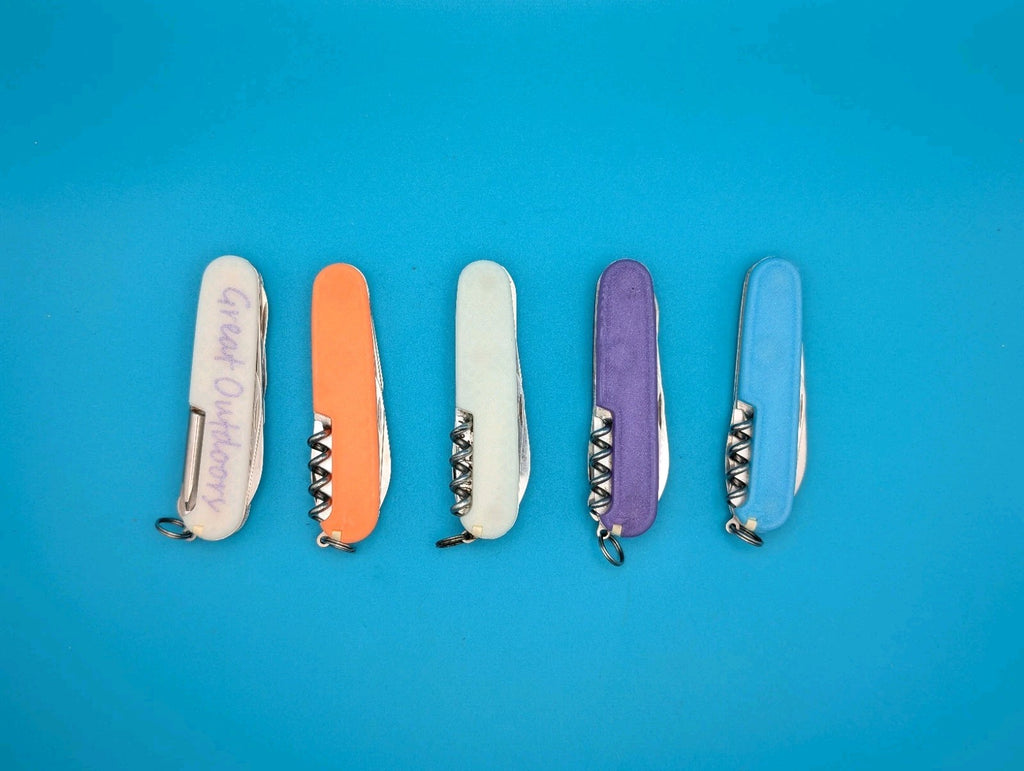 Custom Victorinox Glow in the Dark Swiss Army Knife Multi Tool! LOT OF 5!