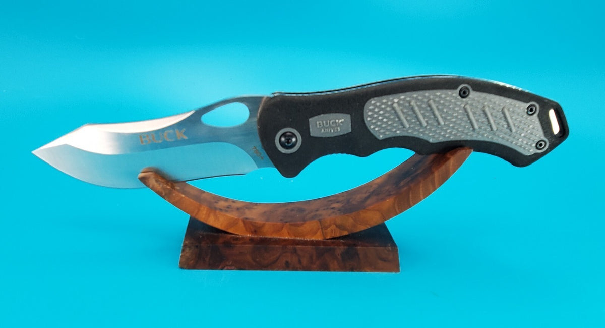 Buck 780 Exert Liner Lock Plain Edge Pocket Knife! *no belt clip*