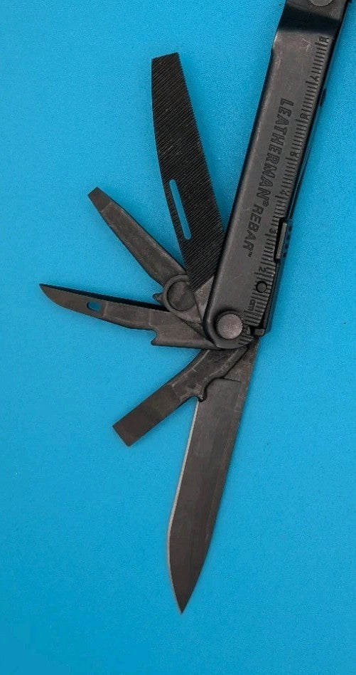Leatherman Rebar Multi-Tool! BLACK OXIDE! WITH SHEATH!
