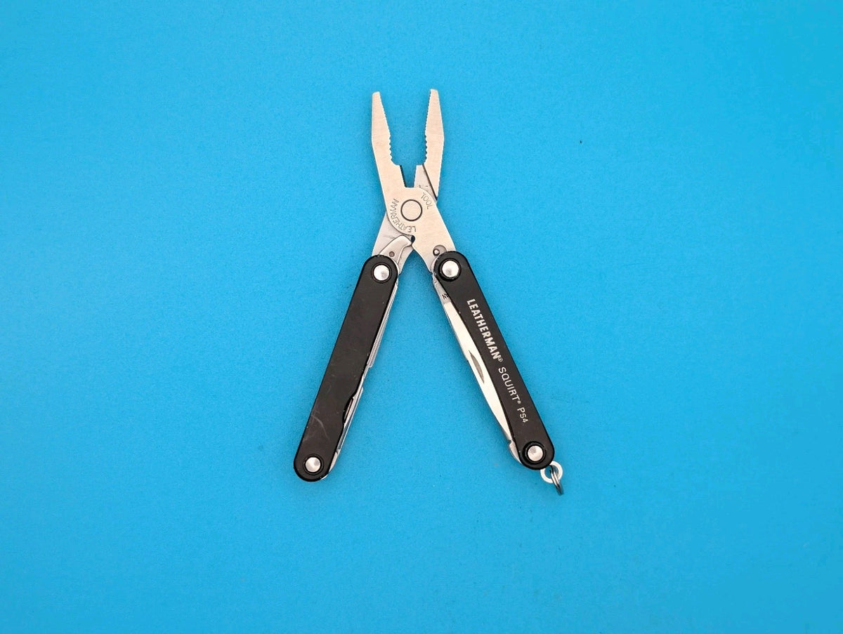 Leatherman SQUIRT PS4 Multi-Tool With Pliers Scissors Knife BLACK!