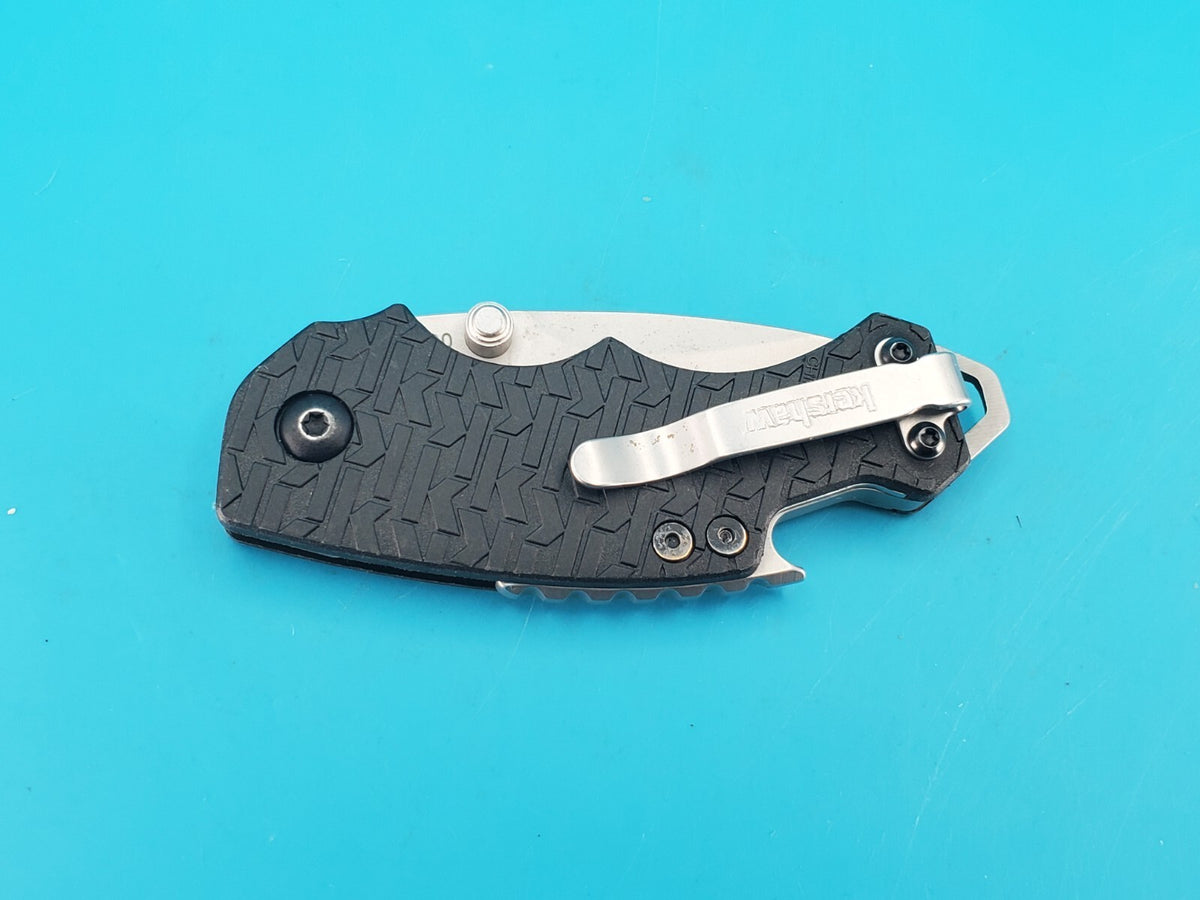 Kershaw Black "Shuffle" Small Folding Pocket Knife & Bottle Opener - 8700