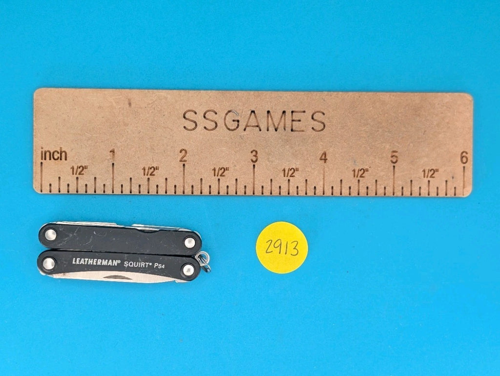 Leatherman SQUIRT PS4 Multi-Tool With Pliers Scissors Knife BLACK!