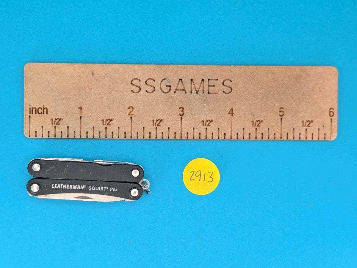 Leatherman SQUIRT PS4 Multi-Tool With Pliers Scissors Knife BLACK!