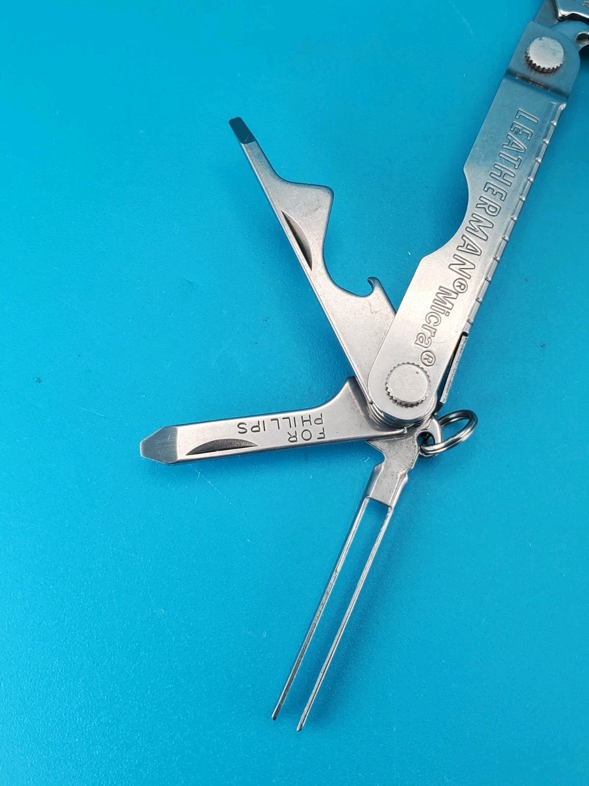 Leatherman Micra Multi-Tool, Knife, Scissors, Key Ring! PROGENY SYSTEMS