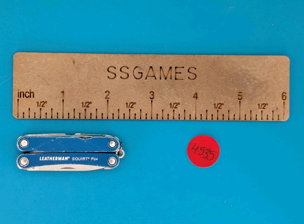 Leatherman SQUIRT PS4 Multi-Tool With Pliers Scissors Knife BLUE!