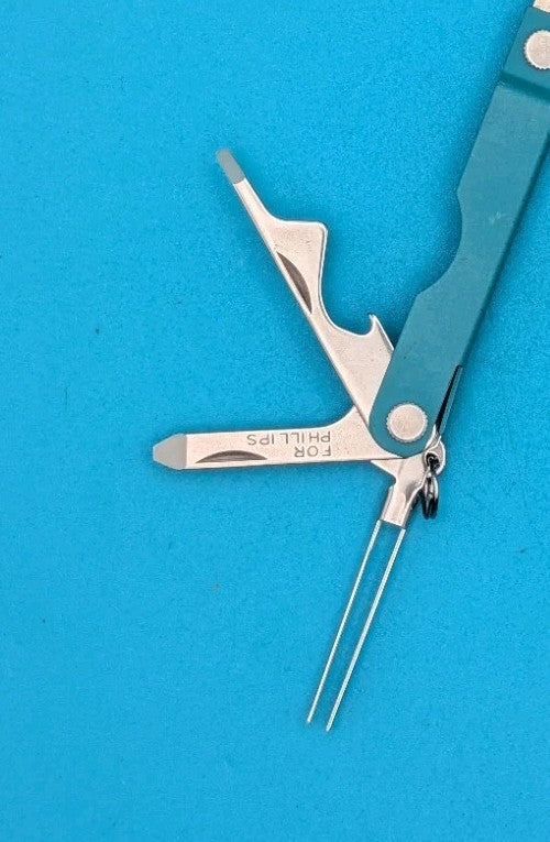 Leatherman Micra Multi-Tool, Knife, Scissors, Key Ring, Parakeet!