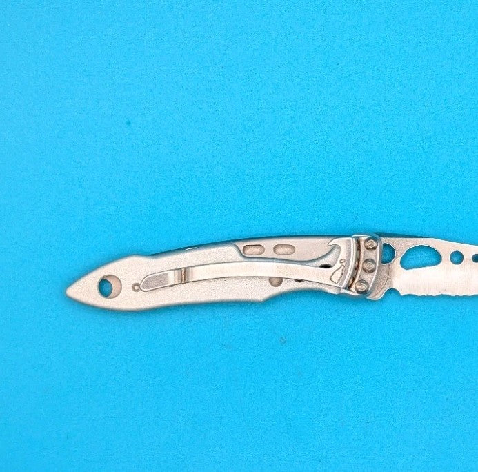 Leatherman Skeletool KBX Pocket Knife w/ Bottle Opener, SILVER!