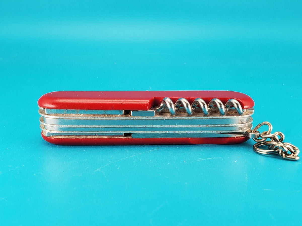 Wenger Fly Fisherman Swiss Army Knife Multi Tool! Red