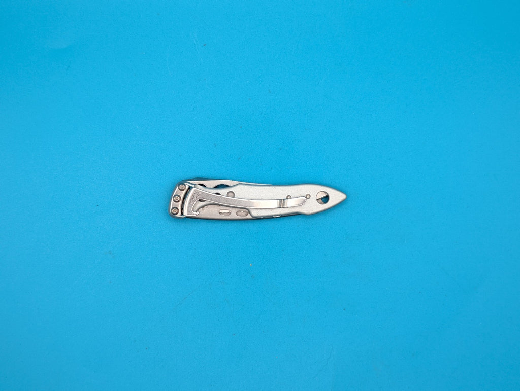 Leatherman Skeletool KBx Pocket Knife w/ Bottle Opener, Silver