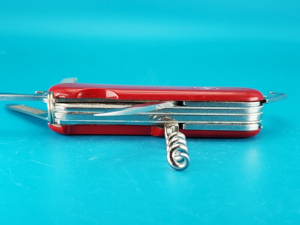 Wenger Forester Red Swiss Army Knife Multi Tool!