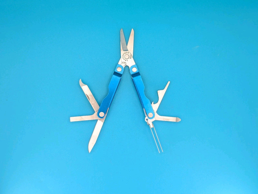 Leatherman Micra Multi-Tool Knife Scissors Key Ring! MIXED COLORS! LOT OF 5!