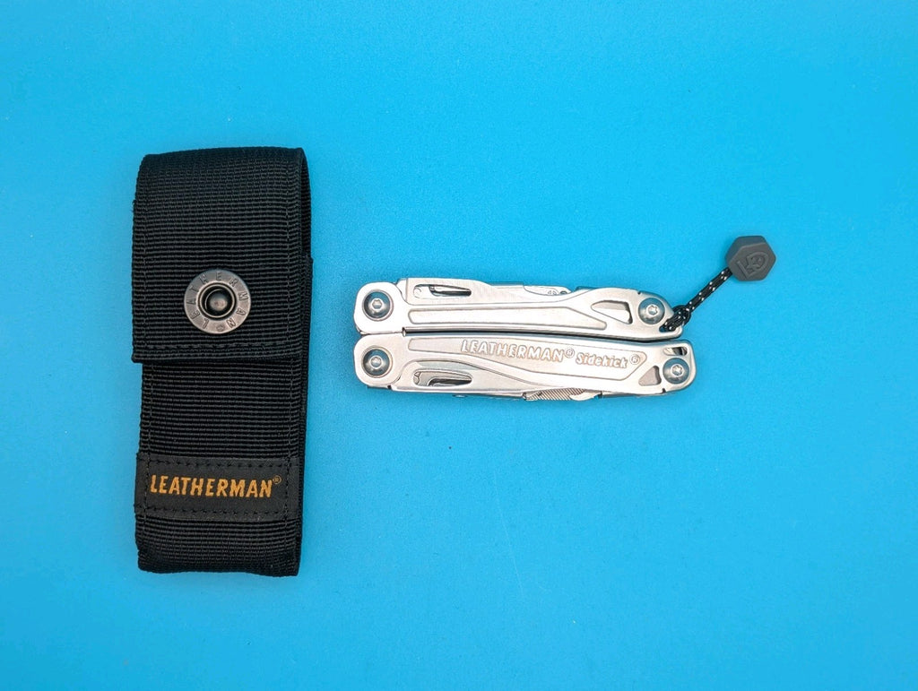 Leatherman Sidekick Multi-Tool, Knife, Pliers, Saw, Stainless! With Sheath!