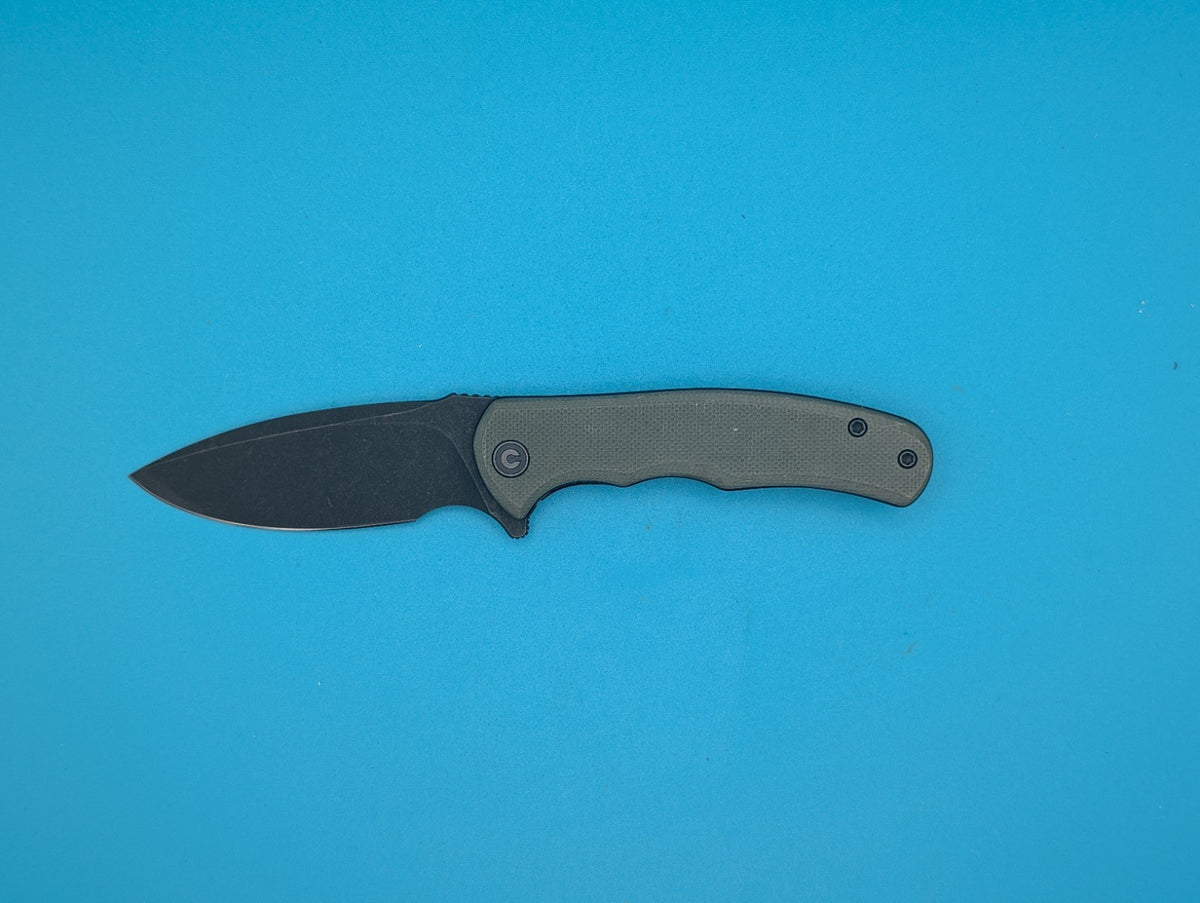 Civivi Mini Praxis Liner Lock Folding Knife 3" D2 Steel Blade Green G10 Handle