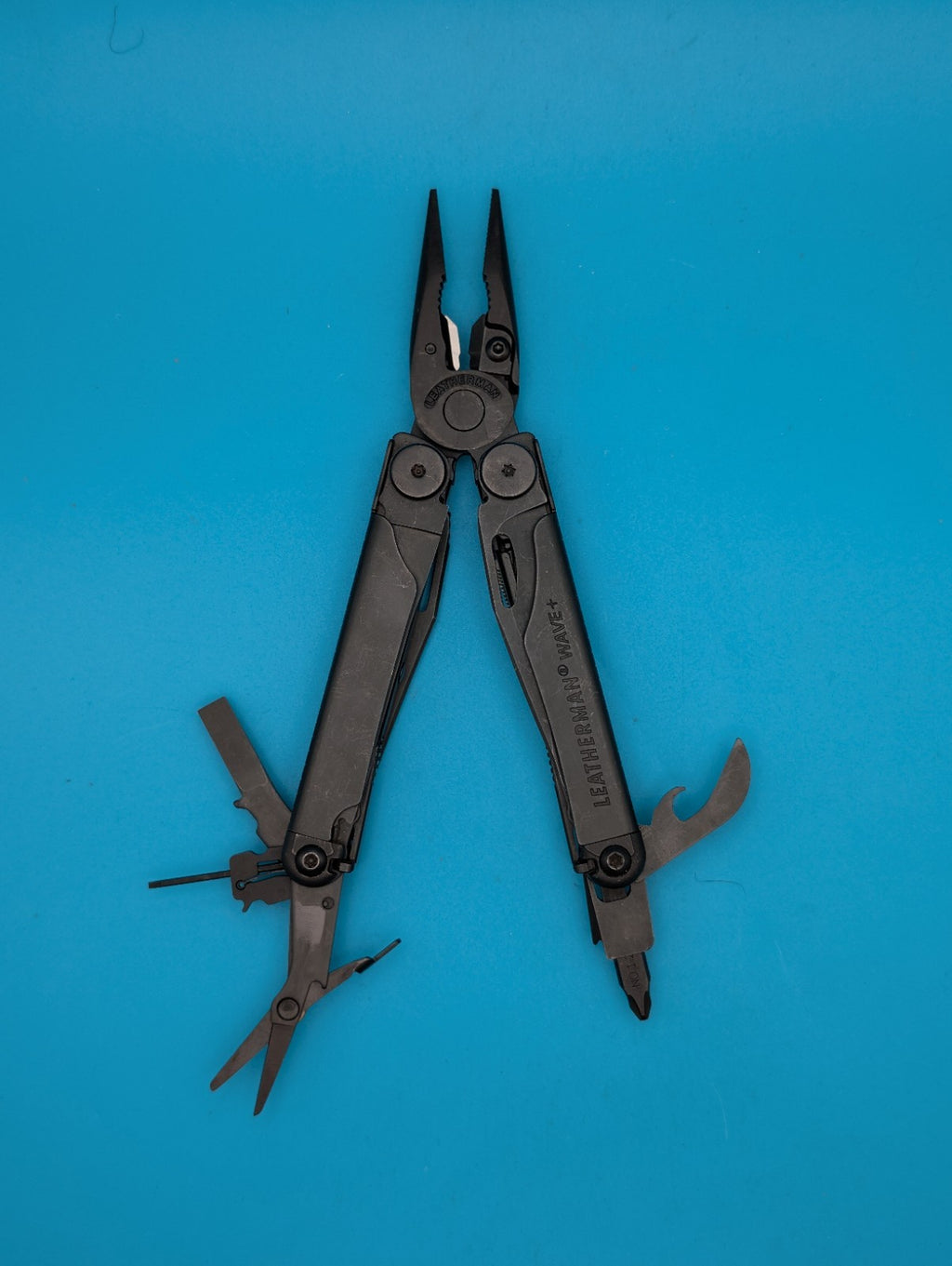 Leatherman Wave Plus + Multi-Tool! FAST SHIPPING! BLACK OXIDE!