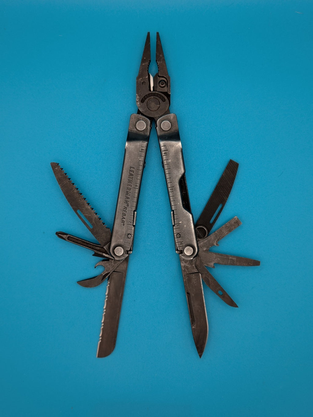 Leatherman Rebar Multi-Tool! Free Shipping! BLACK OXIDE!