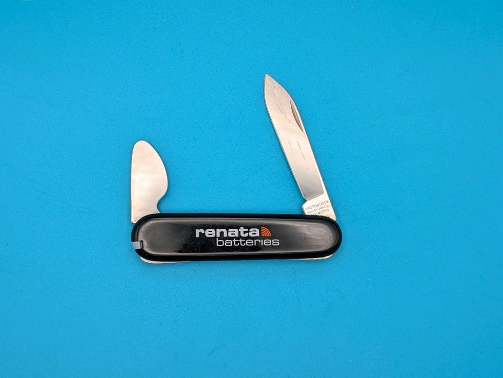 Victorinox Watch Case Opener Swiss Army Knife, Black, Renata Batterie