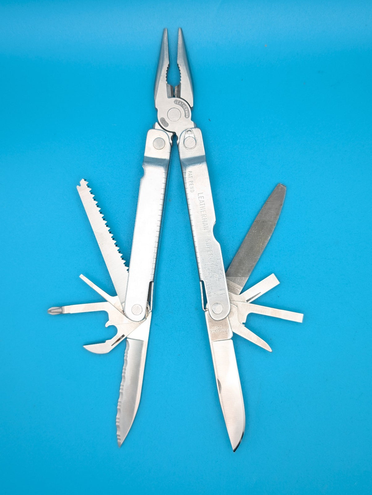 LEATHERMAN Super TOOL Multi Function Tool PLIERS, Stainless! 09/96 DATE