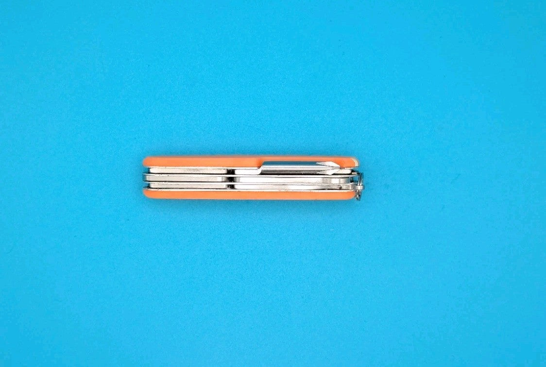 Victorinox Super Tinker Swiss Army Knife Multi Tool! Glow in the Dark Orange!