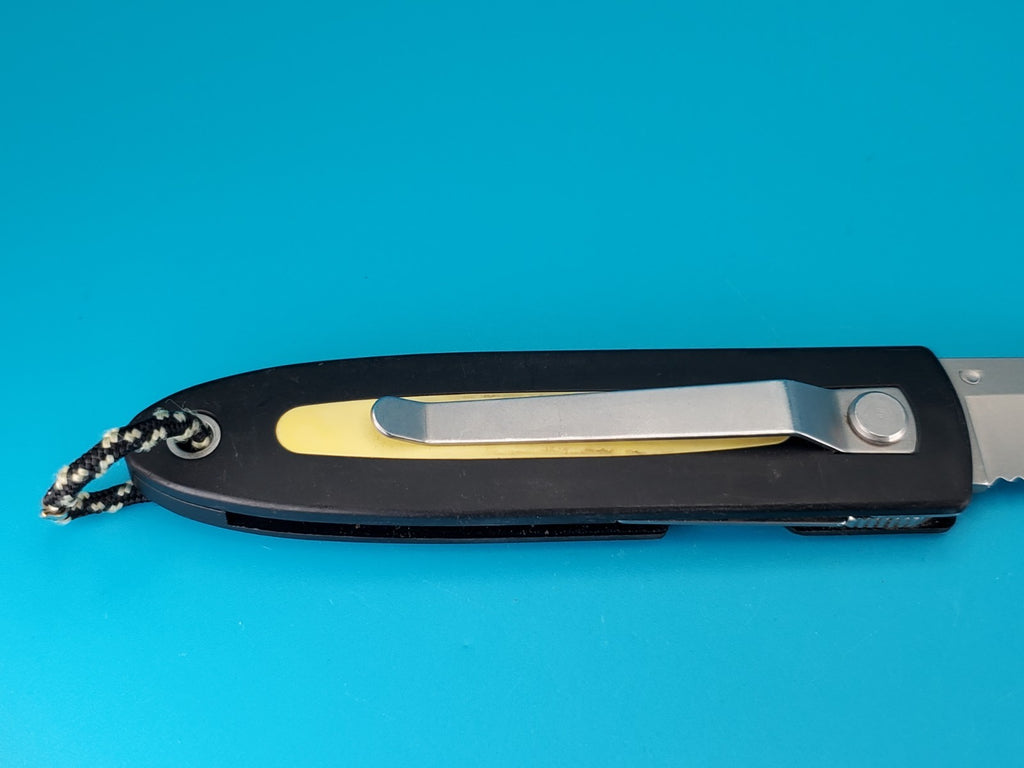 Buck CrossLock 180 RR – River Rafter Serrated Edge Liner Lock Pocket Knife!