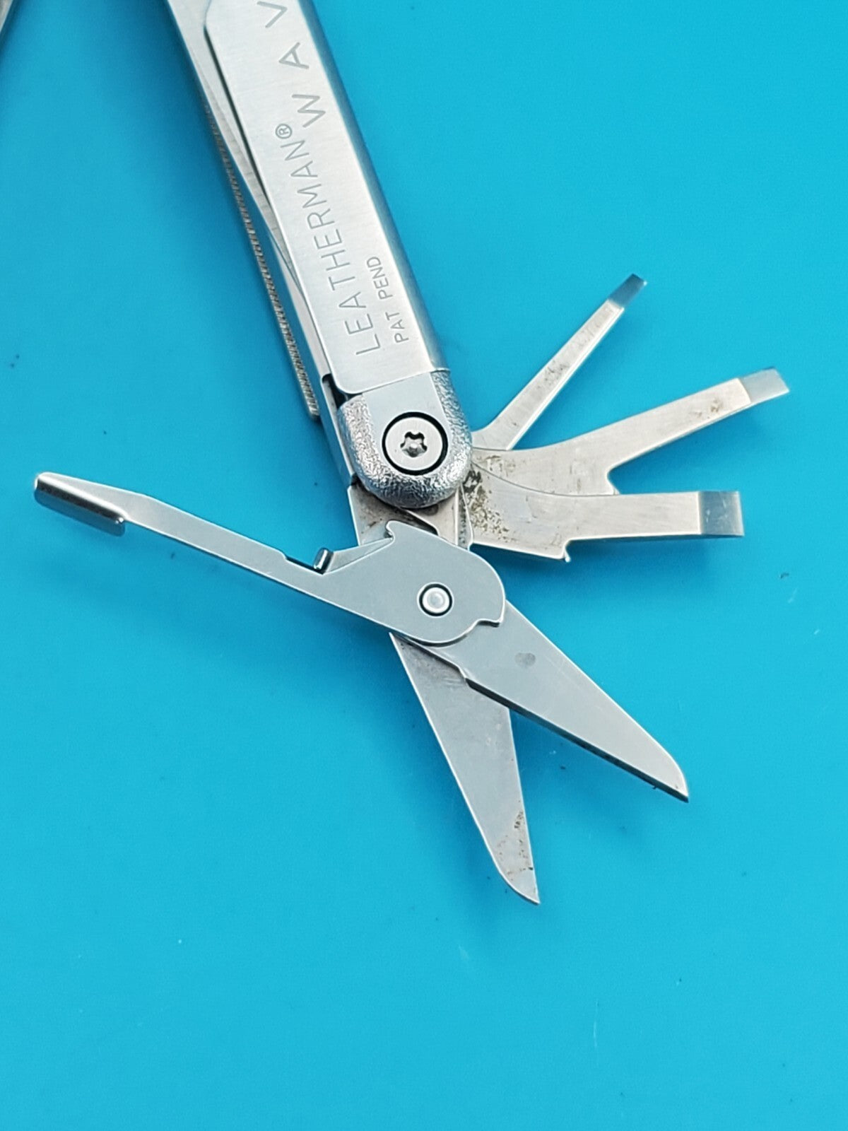 Leatherman Wave Original Vintage Retired, Dated 0502 (May, 2002) with Sheath