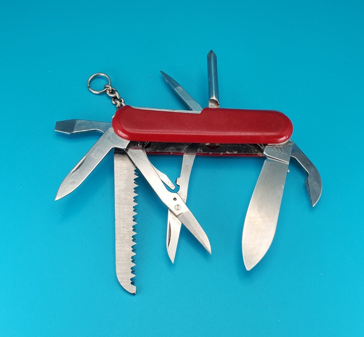 Wenger Handyman Red Swiss Army Knife Multi Tool!