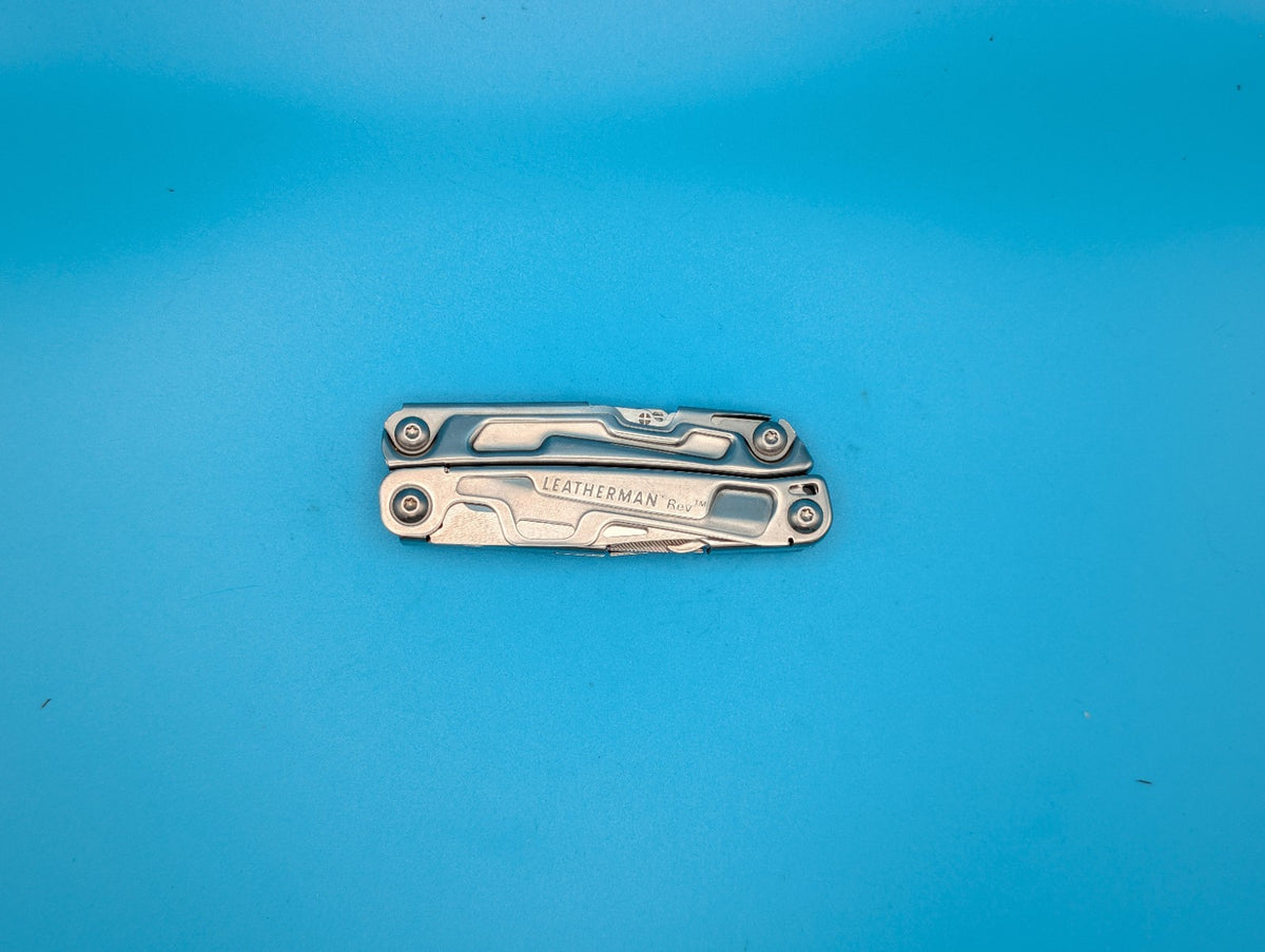 Leatherman Rev 3.8" Multi-Tool, Stainless! *TREX*