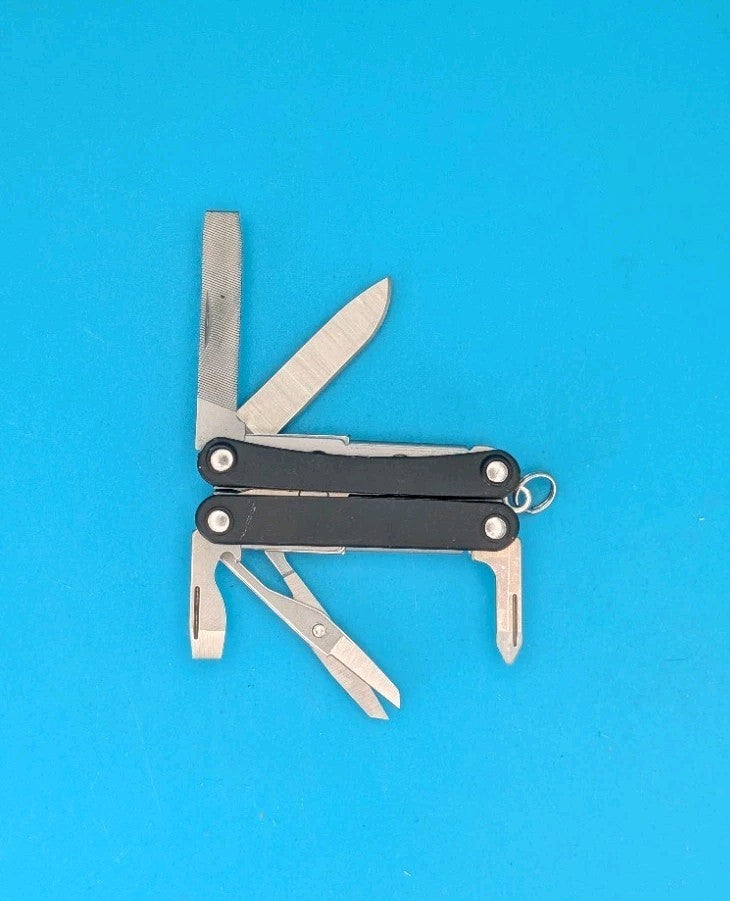 Leatherman SQUIRT PS4 Multi-Tool With Pliers Scissors Knife BLACK!