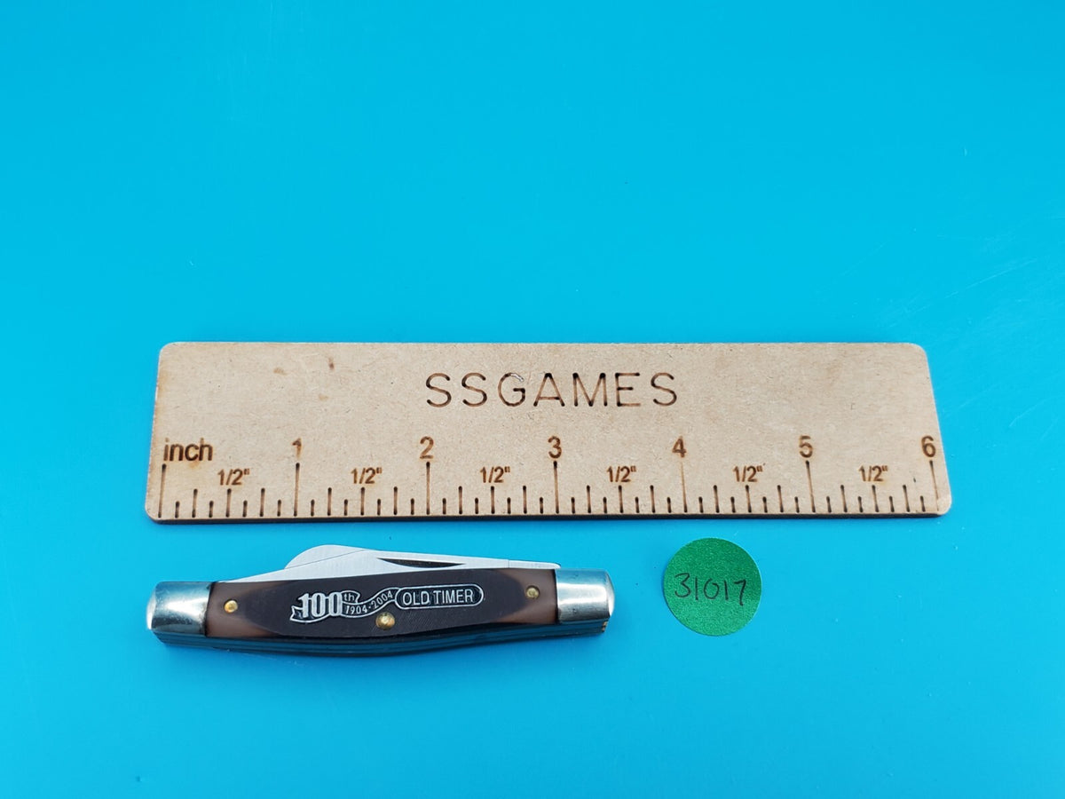 Vintage Schrade USA 340T 100th Anniversary 1904-2004 Three Blade Pocket Knife!