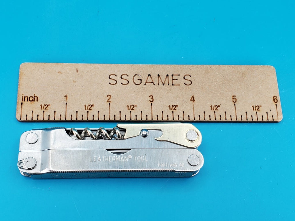 Leatherman Flair Multi-Tool Stainless Knife Pliers USA! With Sheath! 09/00 Date!