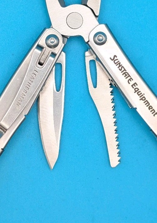 Leatherman Sidekick Multi-Tool, Knife, Pliers, Saw, Stainless! With Sheath!