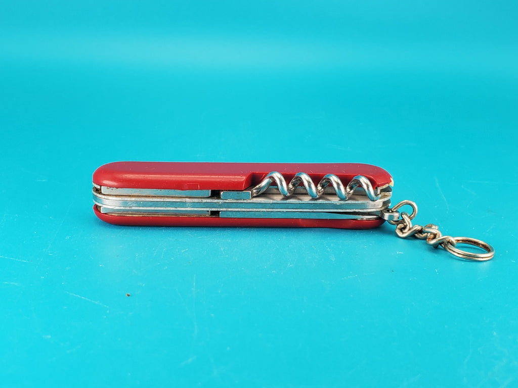 Wenger Classic 132 Red Swiss Army Knife Multi Tool! RARE!