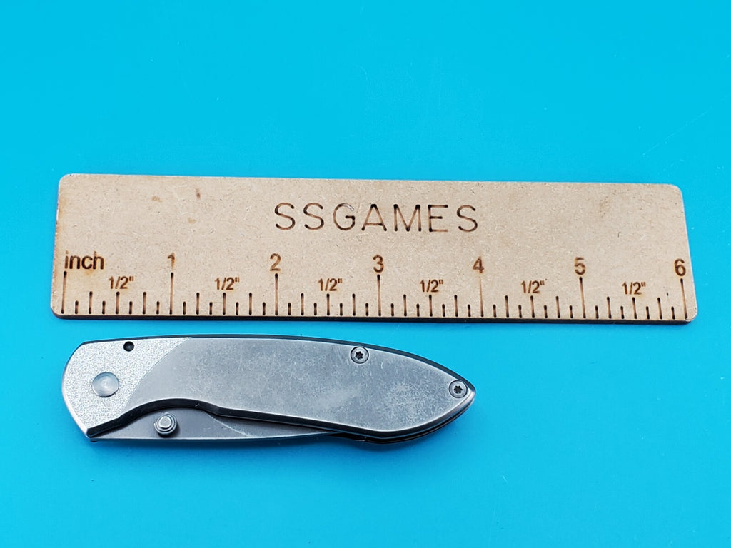 Buck Knives 327 Nobleman-Stainless Folding Pocket Knife!